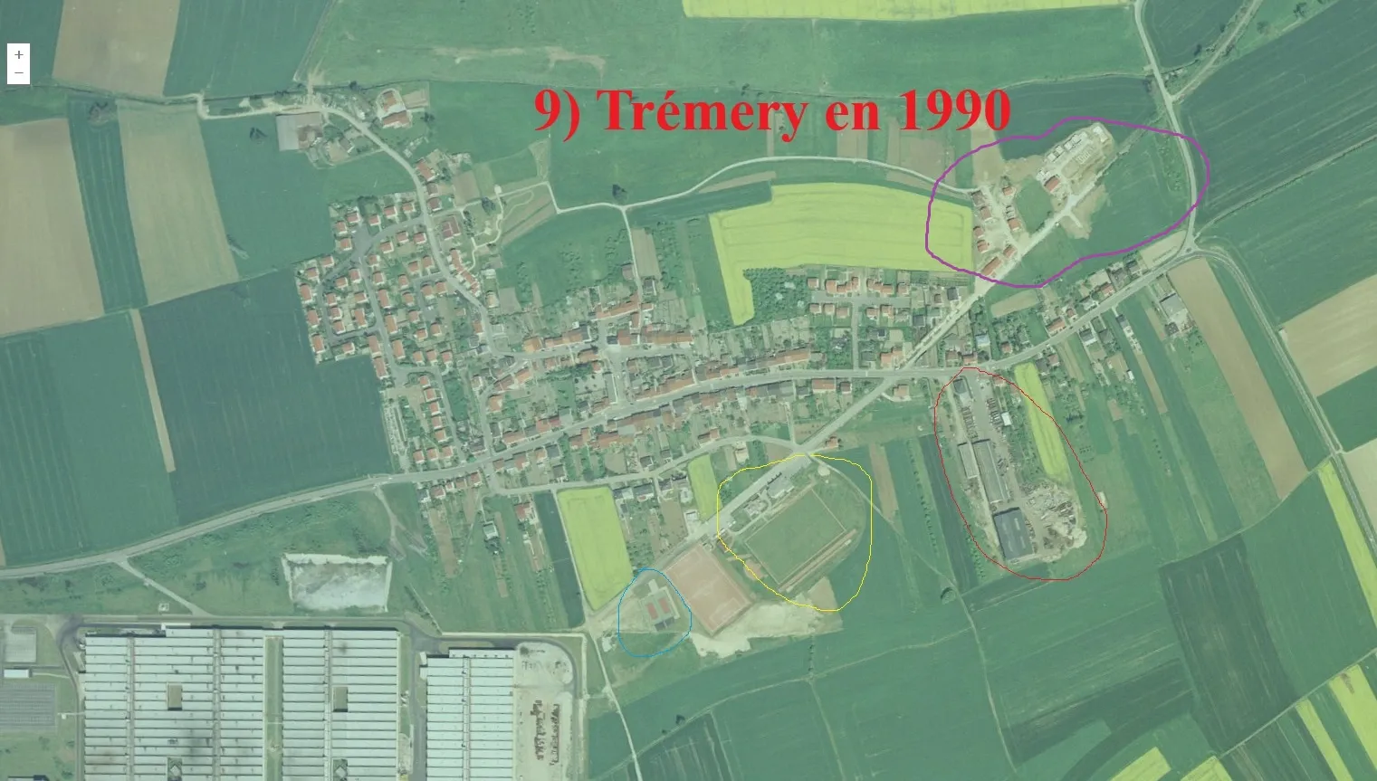 la marche en avant Tremery 9